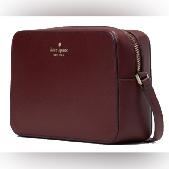 kate spade Bags Nwt Kate Spade Harper Crossbody Cherrywood Leather